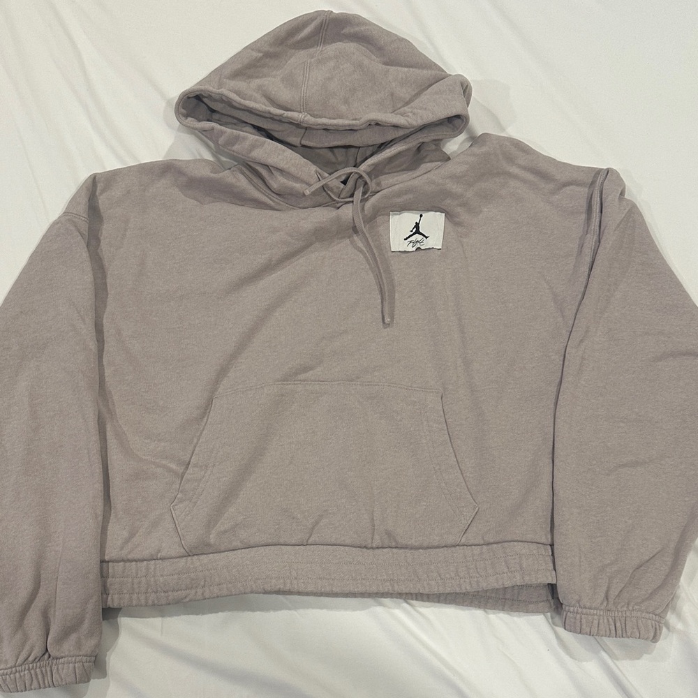 3/$50 Jordan cropped sweater grey XL